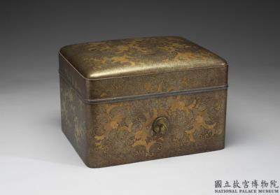 图片[2]-Lacquer container with paulownia flower design. Japan, 18th century-China Archive